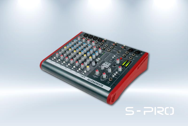 Аренда микшерного пульта Allen & Heath zed10fx