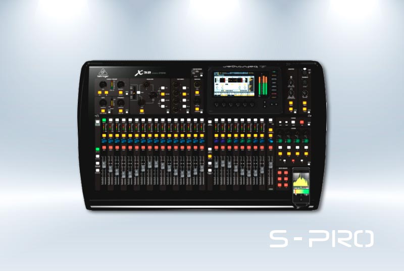 Аренда микшерного пульта behringer x32 full