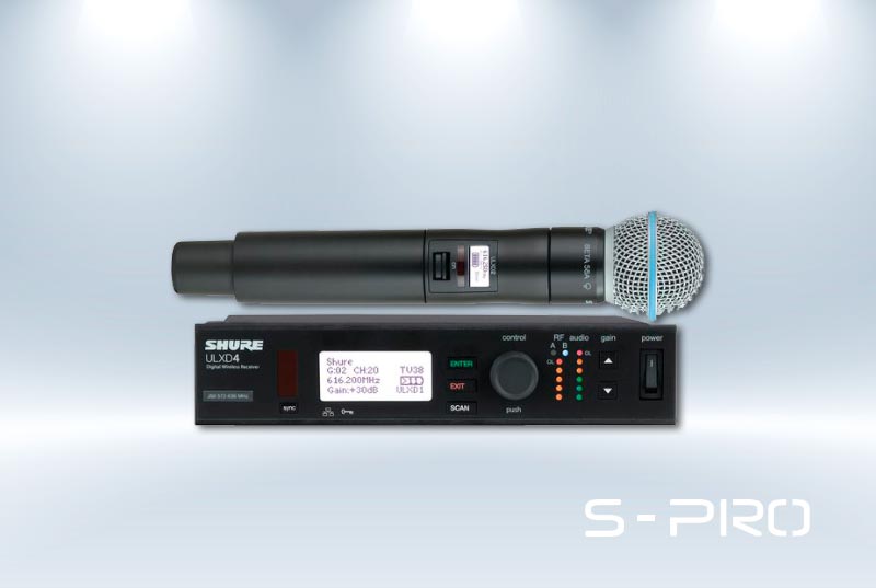 Аренда радиомикрофона Shure ULXD