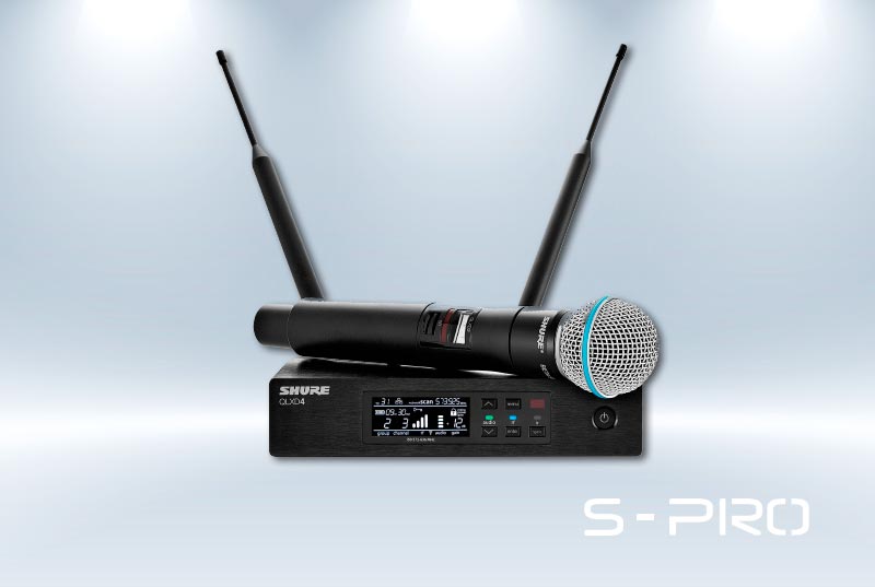 Аренда радиомикрофона Shure QLXD24 / B58